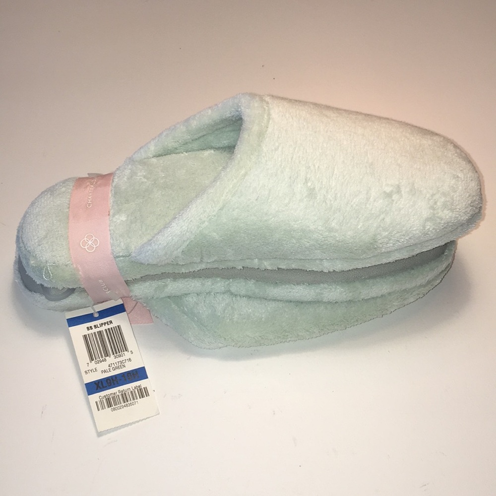 Macy’s Charter Club Scuff Slippers NWT